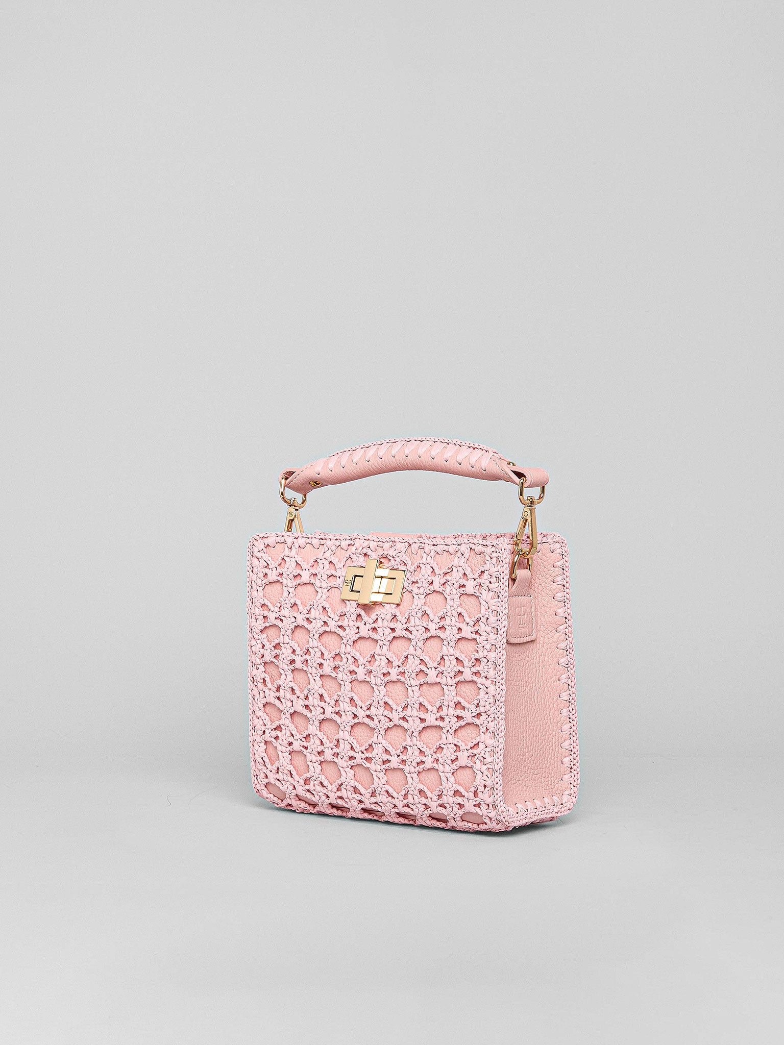 Sylvia Small Crochet Limited Edition Pink